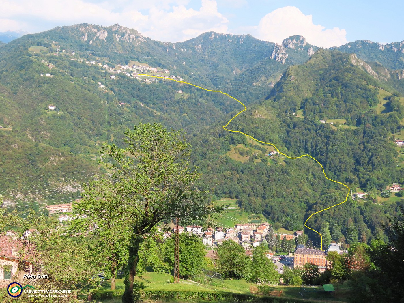 03 Tracciato a vista mulattiera San Pellegrino Terme - Santa Croce.JPG